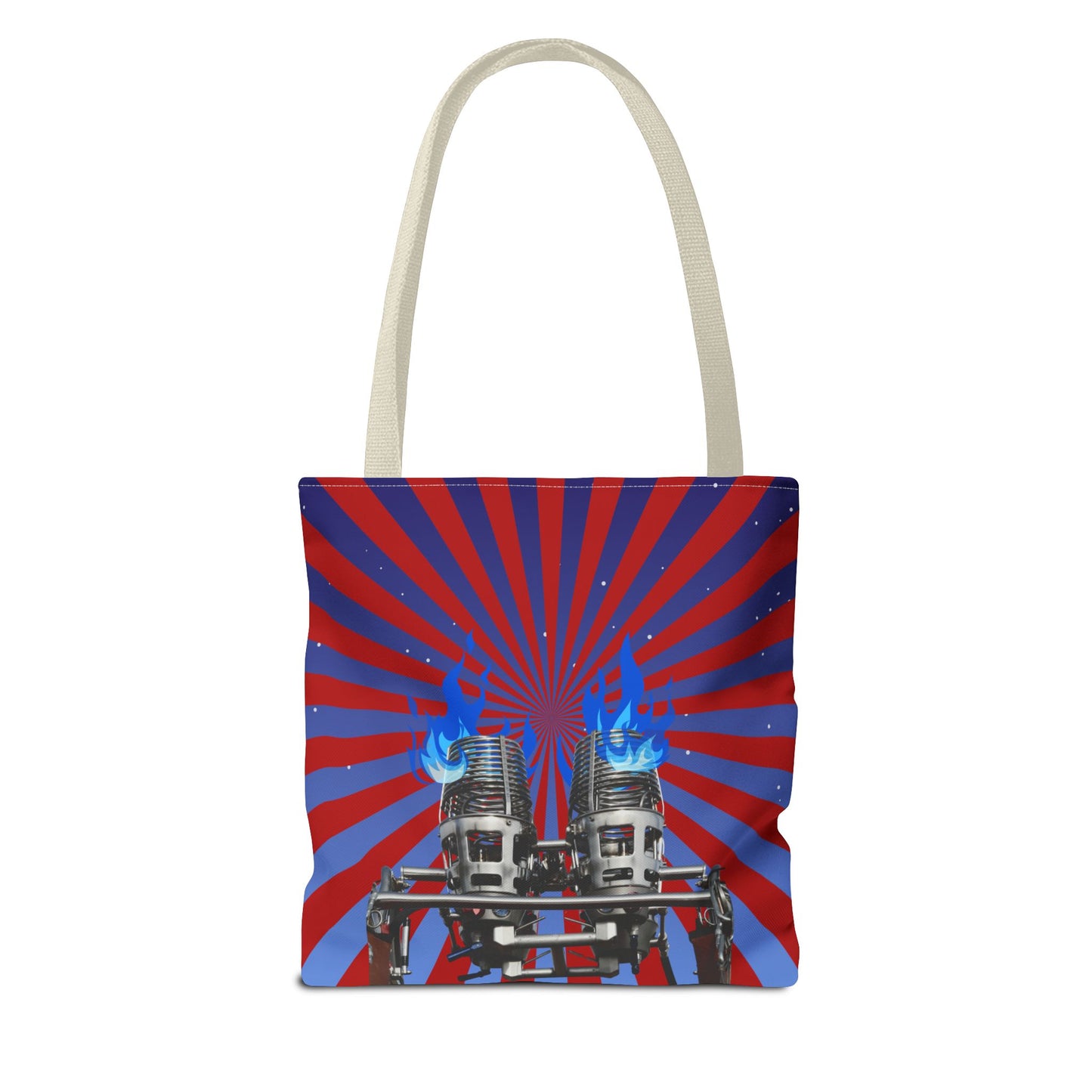 Burner Burst Tote Bag