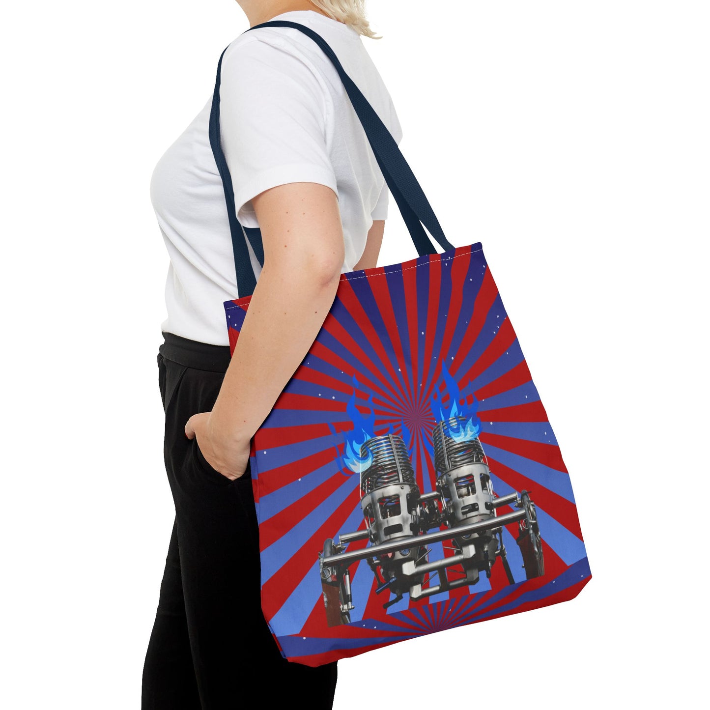 Burner Burst Tote Bag