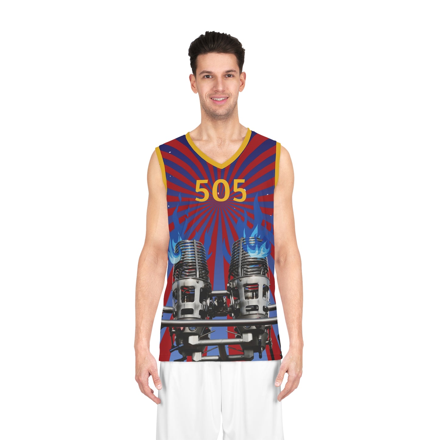 Burner Burst Basketball Jersey