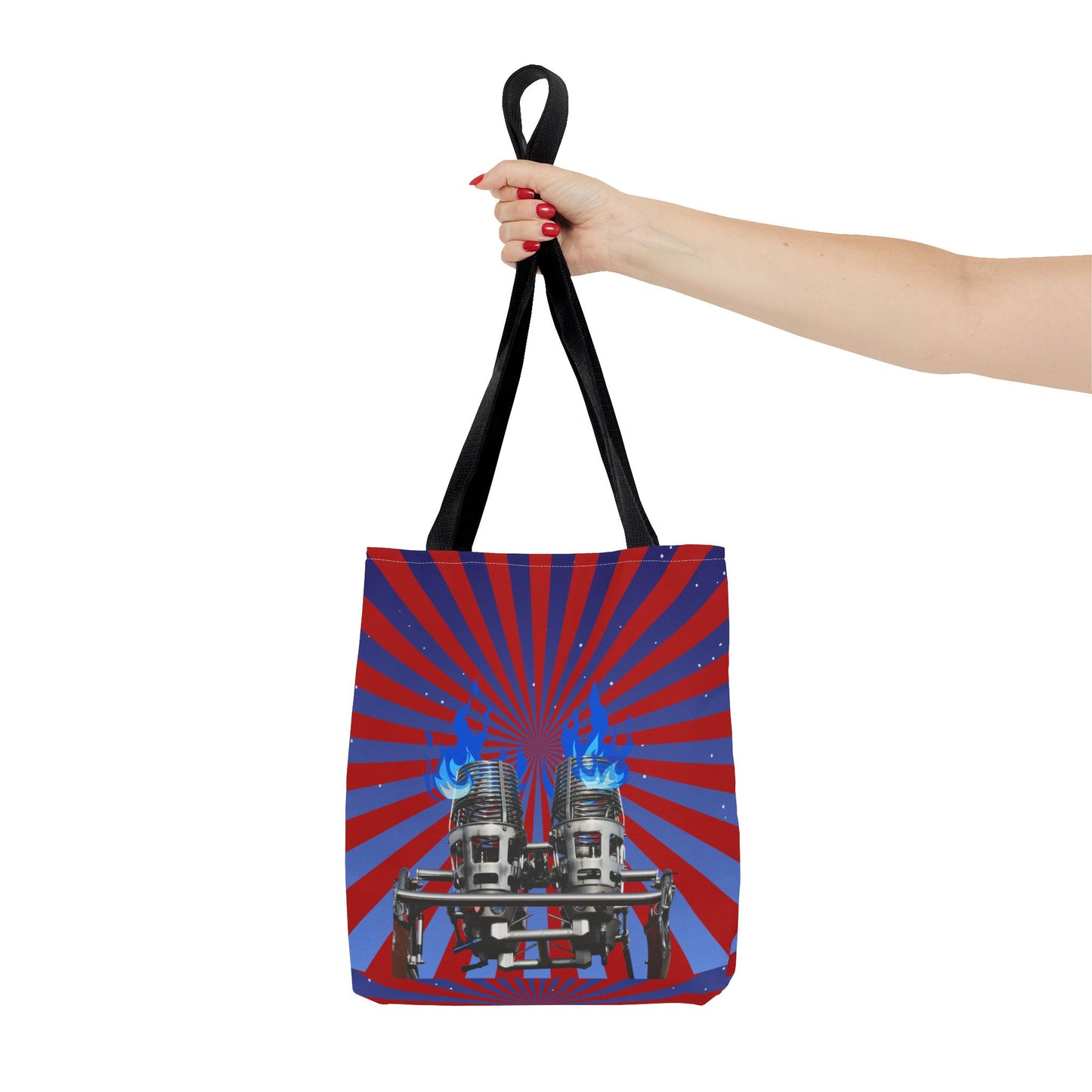 Burner Burst Tote Bag