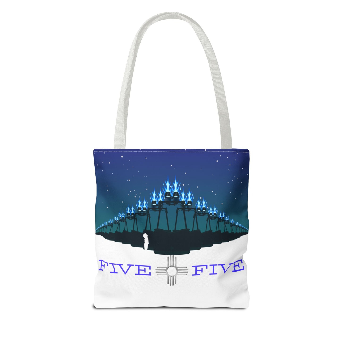 505 Evening Burn Tote Bag