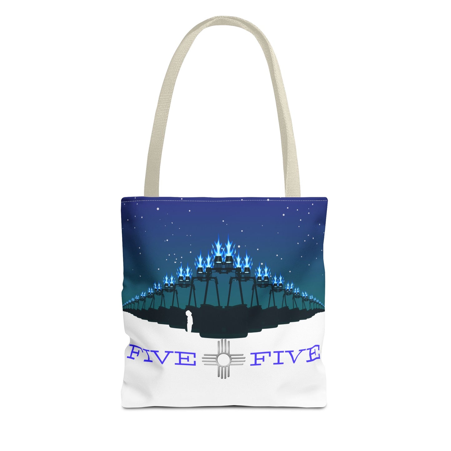505 Evening Burn Tote Bag