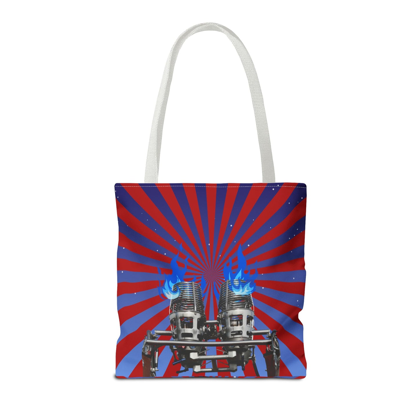 Burner Burst Tote Bag