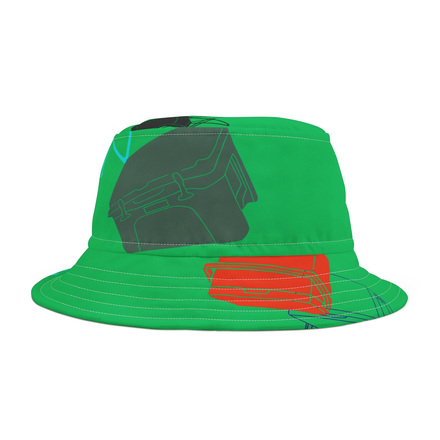 Tailgate Bucket Hat, Mini Golf Green