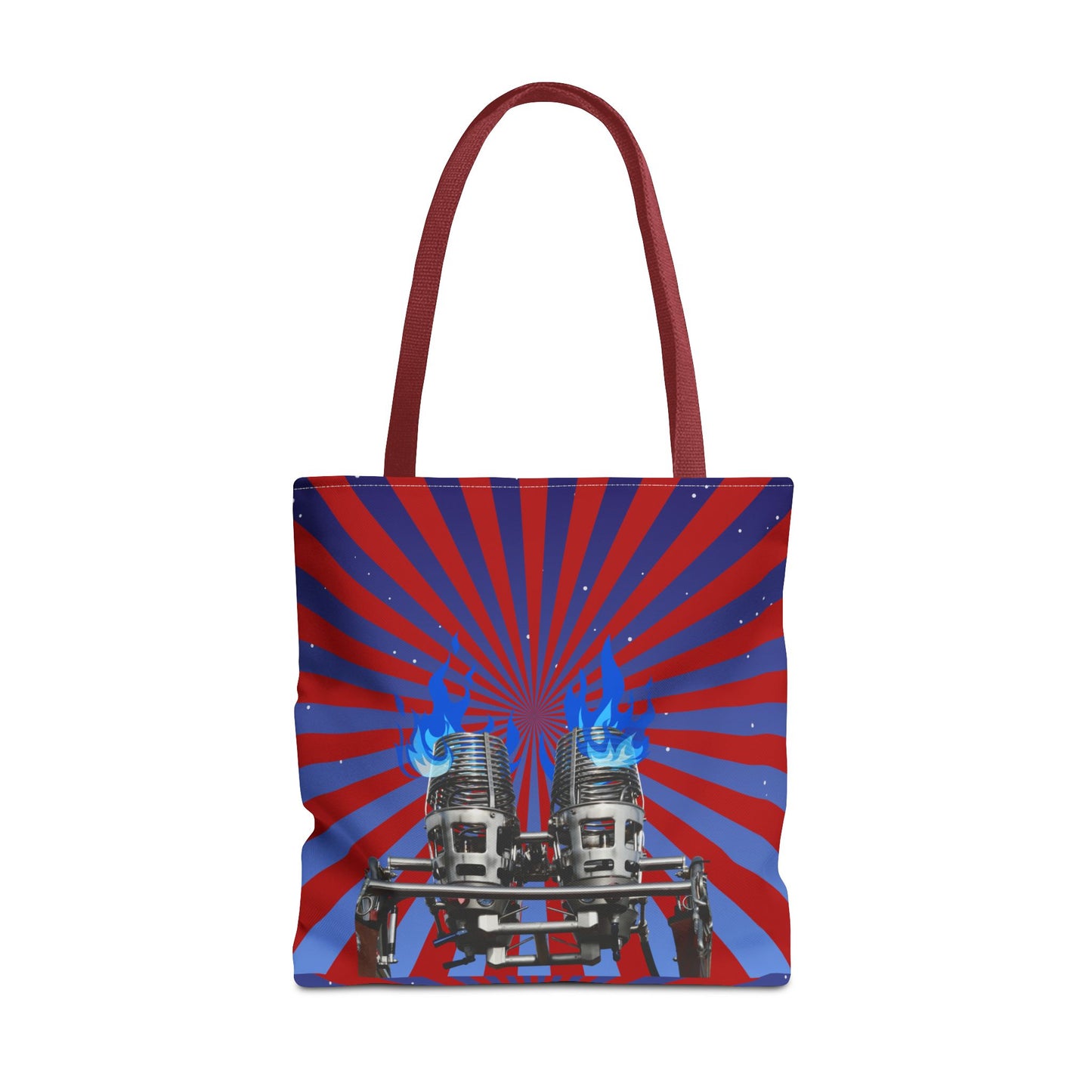 Burner Burst Tote Bag