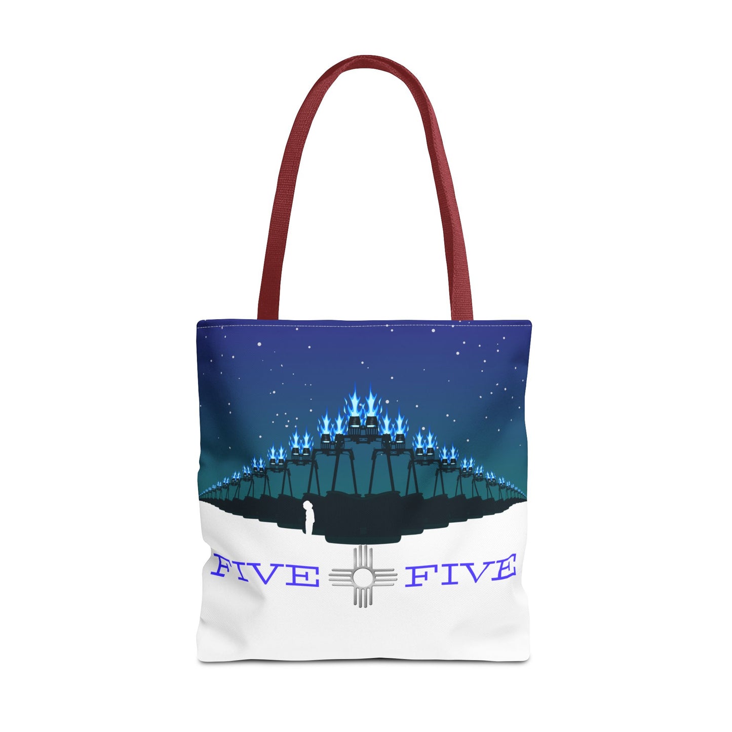 505 Evening Burn Tote Bag