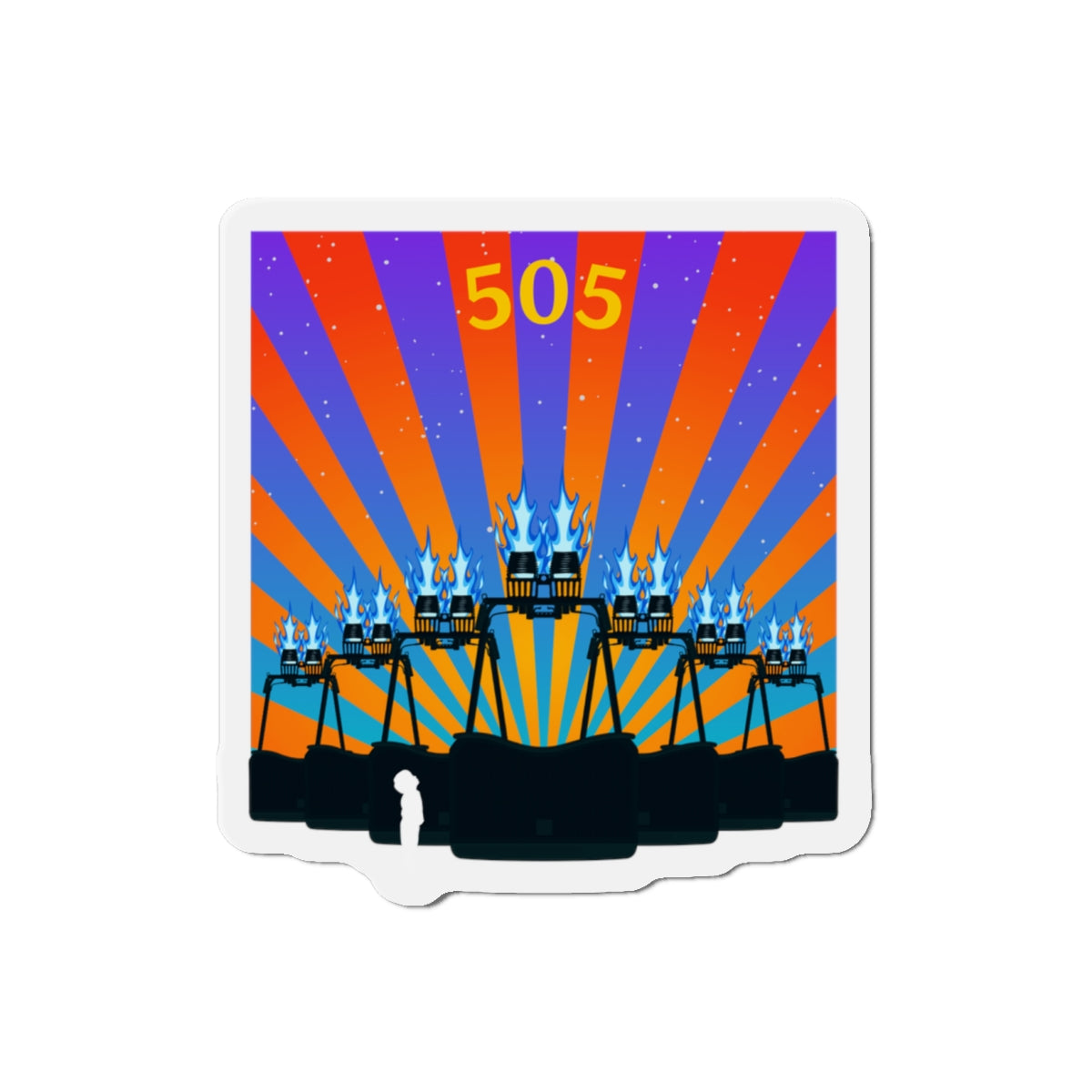 505 Dawn Glow Magnet