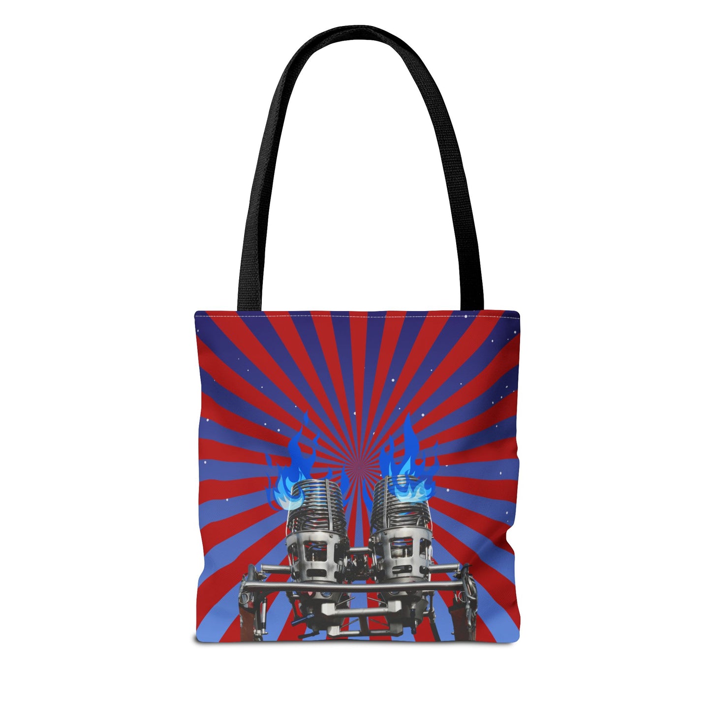 Burner Burst Tote Bag