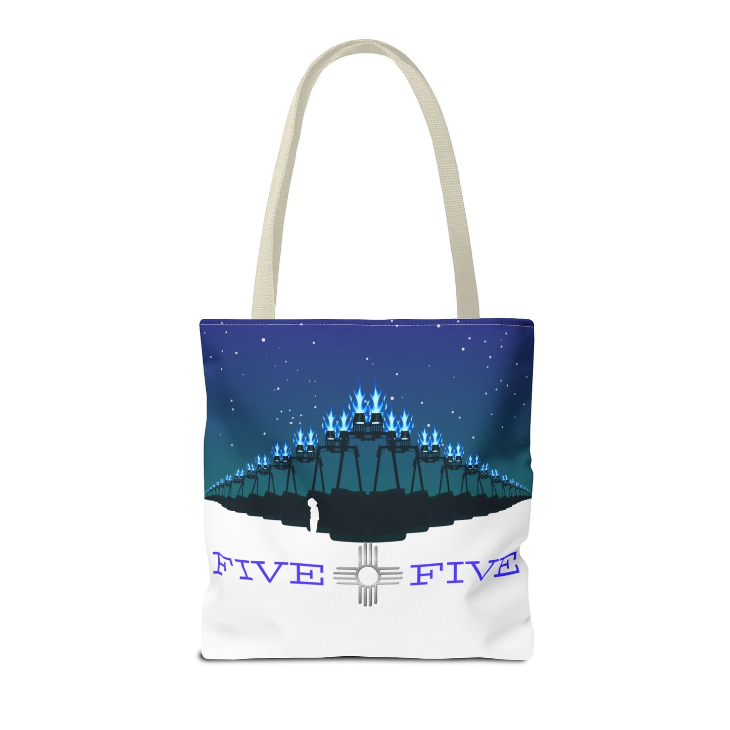 505 Evening Burn Tote Bag
