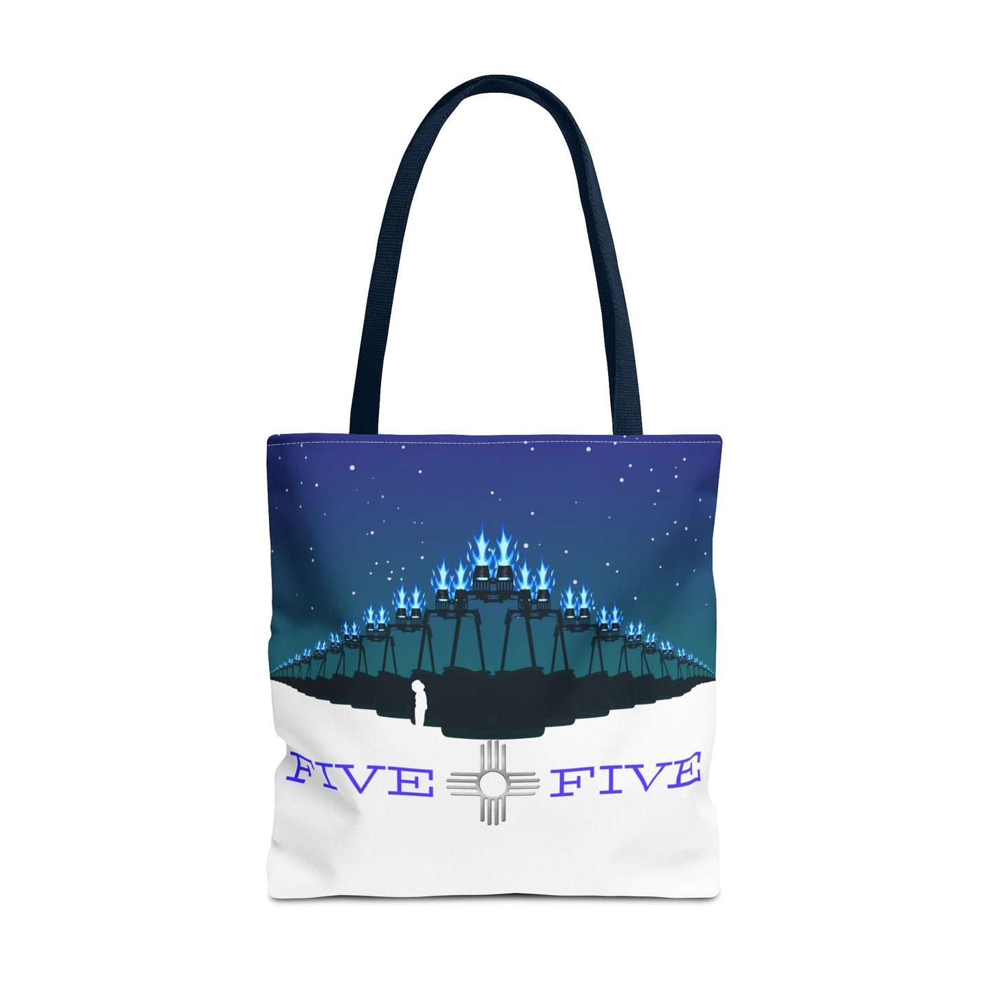505 Evening Burn Tote Bag