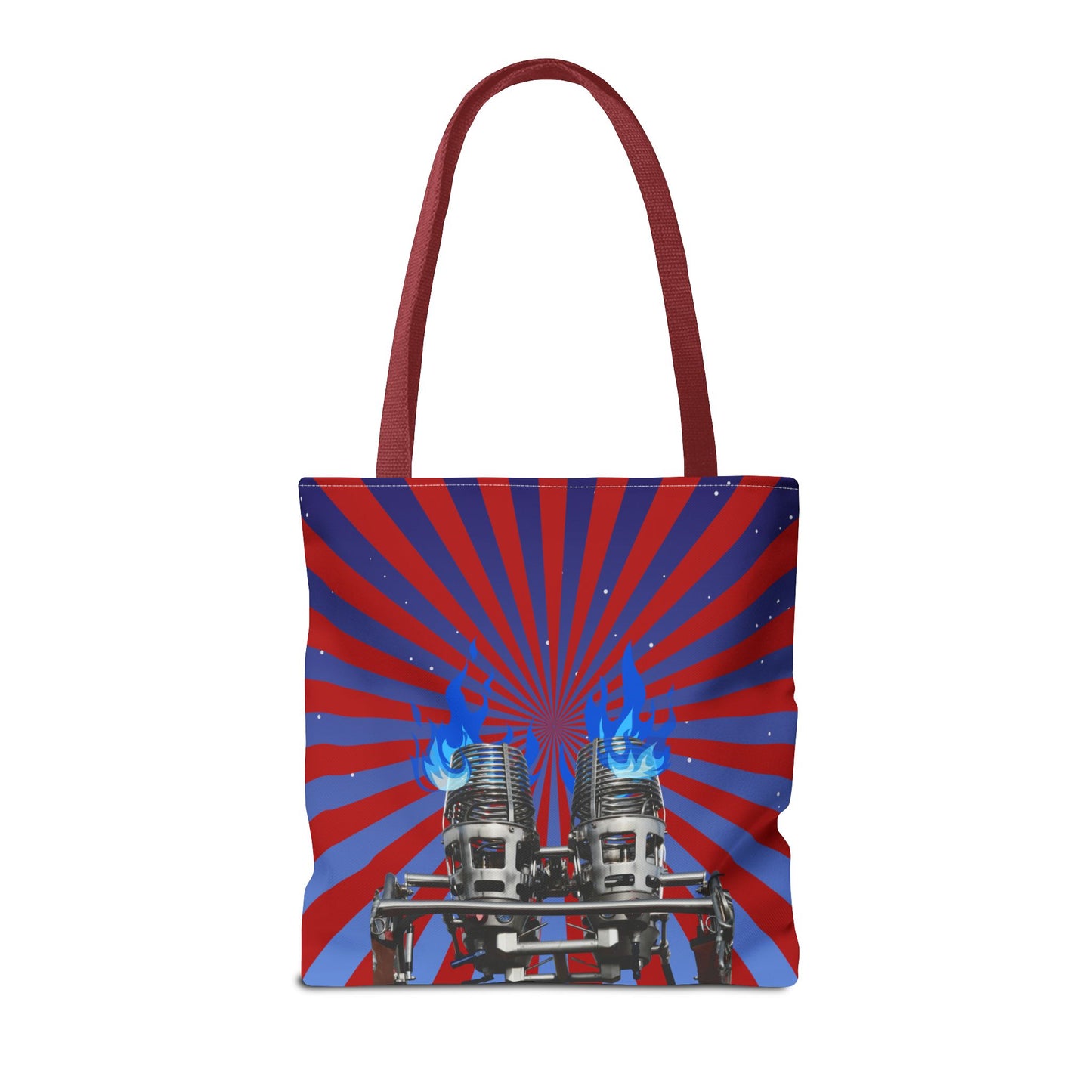 Burner Burst Tote Bag