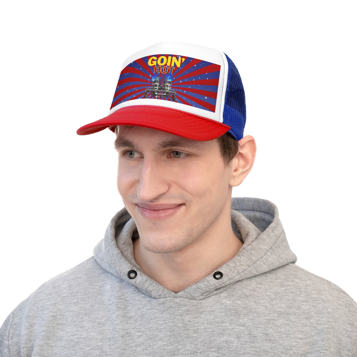 Goin' Hot Dual Burner Trucker Cap