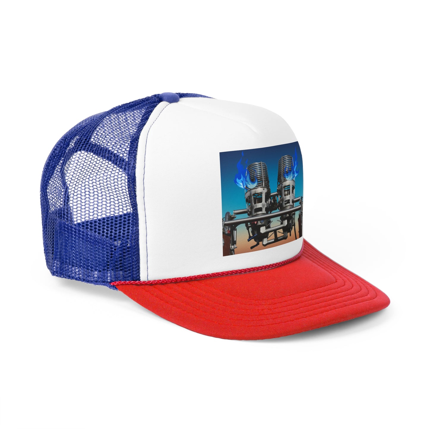 Dual Burners Trucker Cap