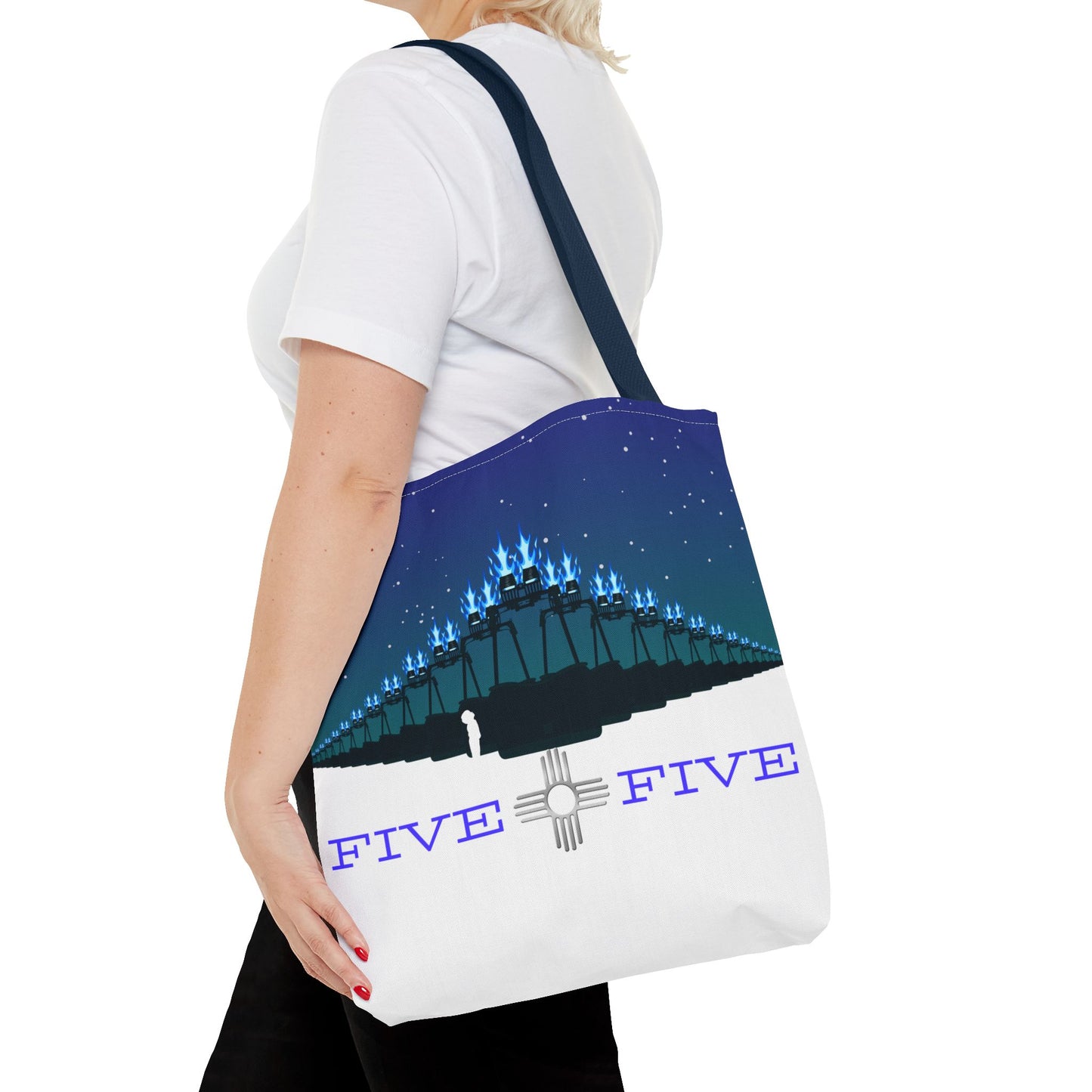 505 Evening Burn Tote Bag