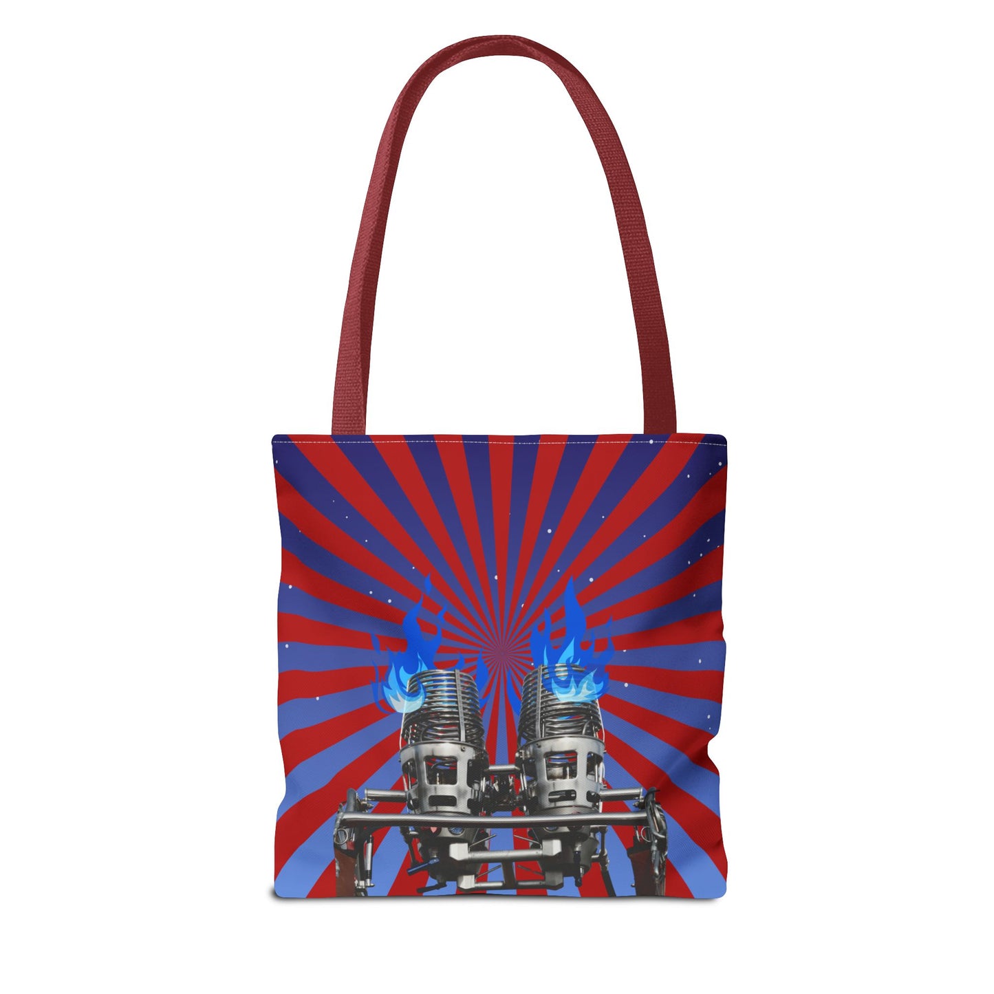 Burner Burst Tote Bag