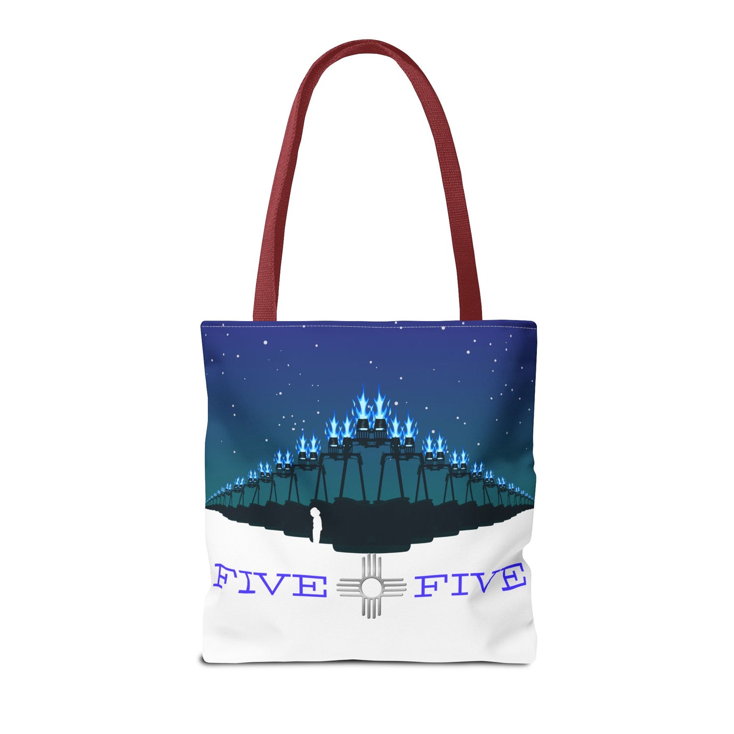 505 Evening Burn Tote Bag