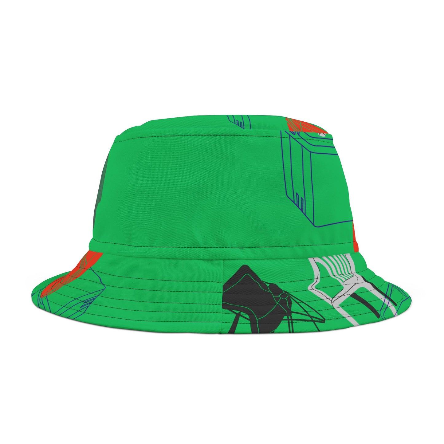 Tailgate Bucket Hat, Mini Golf Green