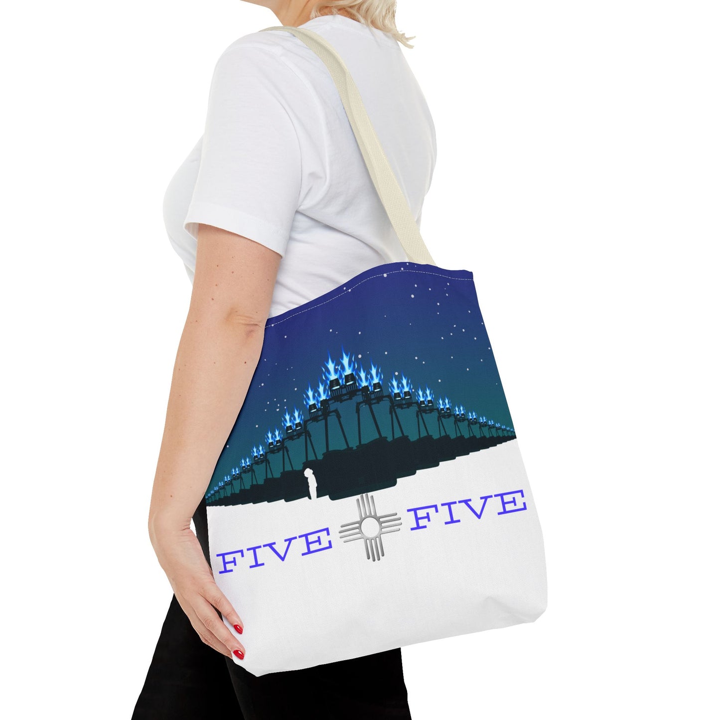 505 Evening Burn Tote Bag