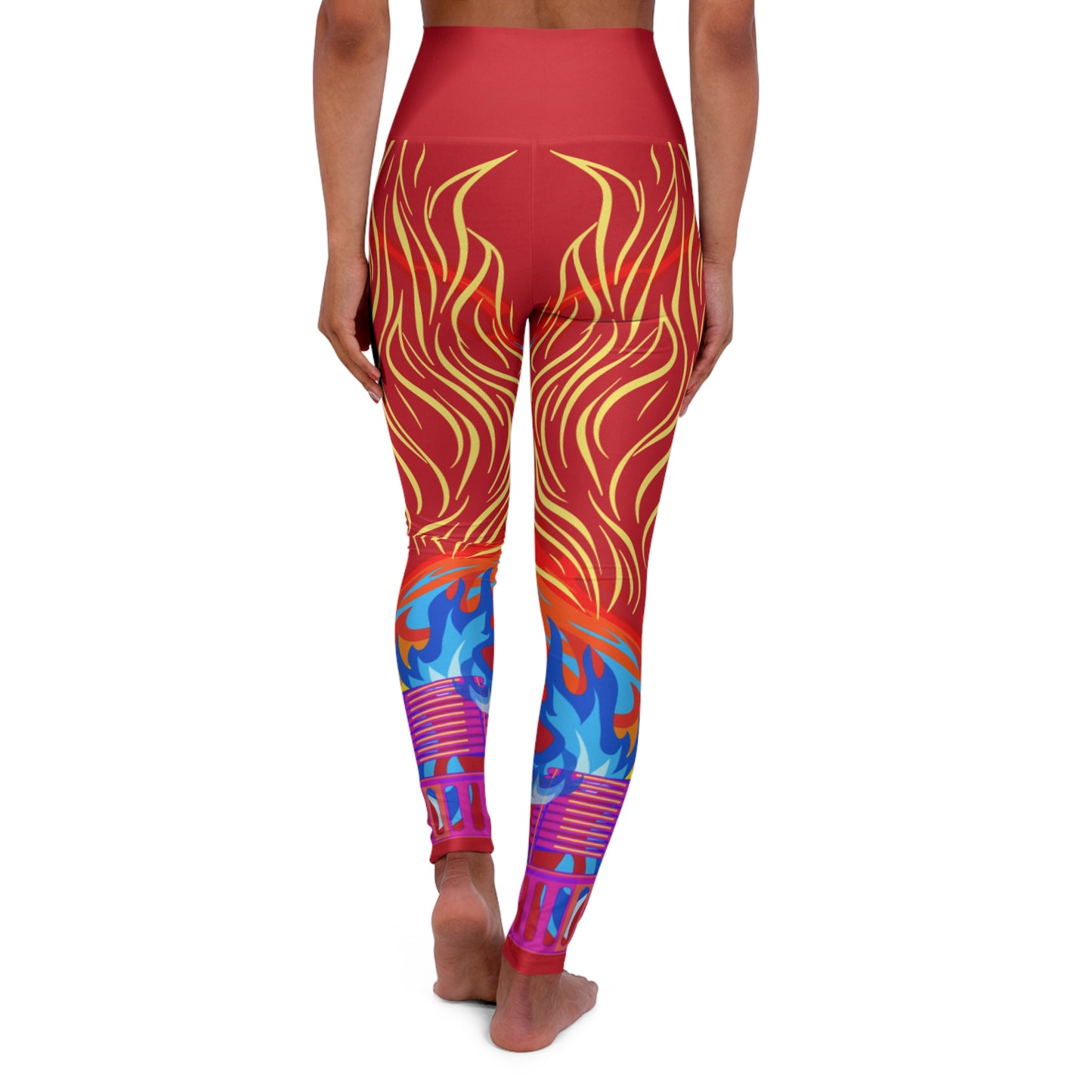 Sunset Burners High Waisted Leggings