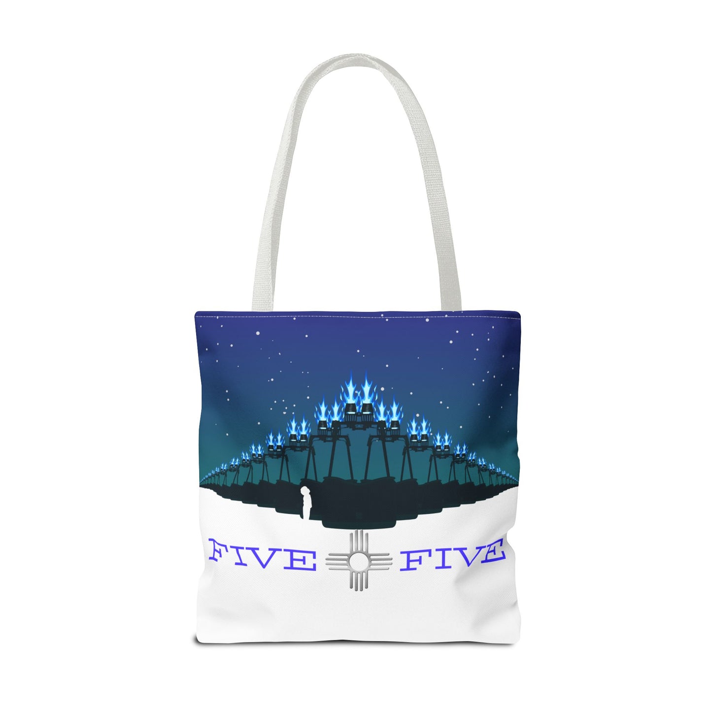 505 Evening Burn Tote Bag