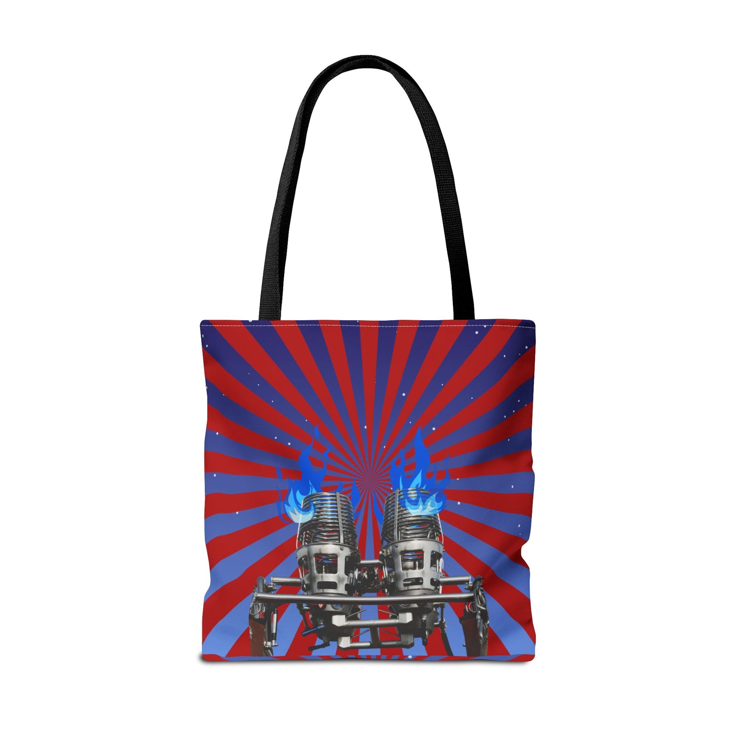 Burner Burst Tote Bag