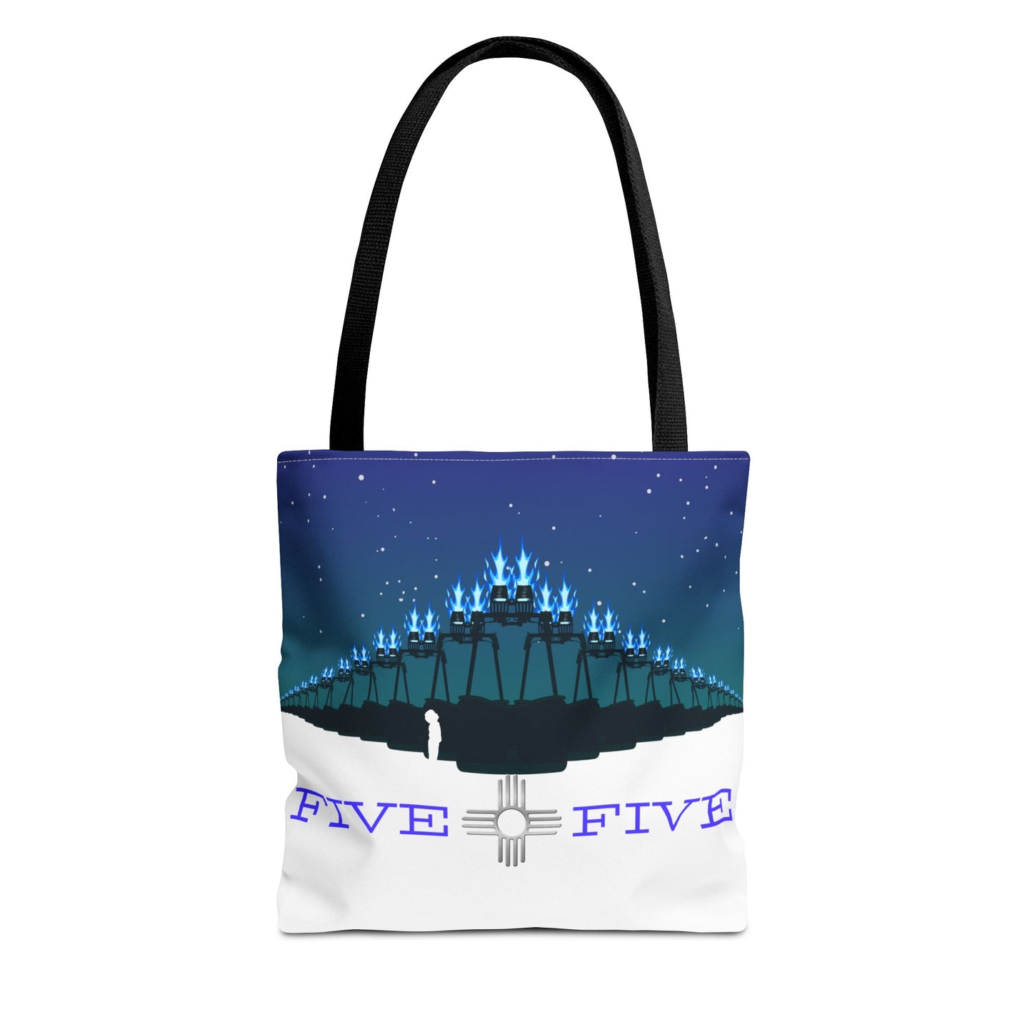 505 Evening Burn Tote Bag