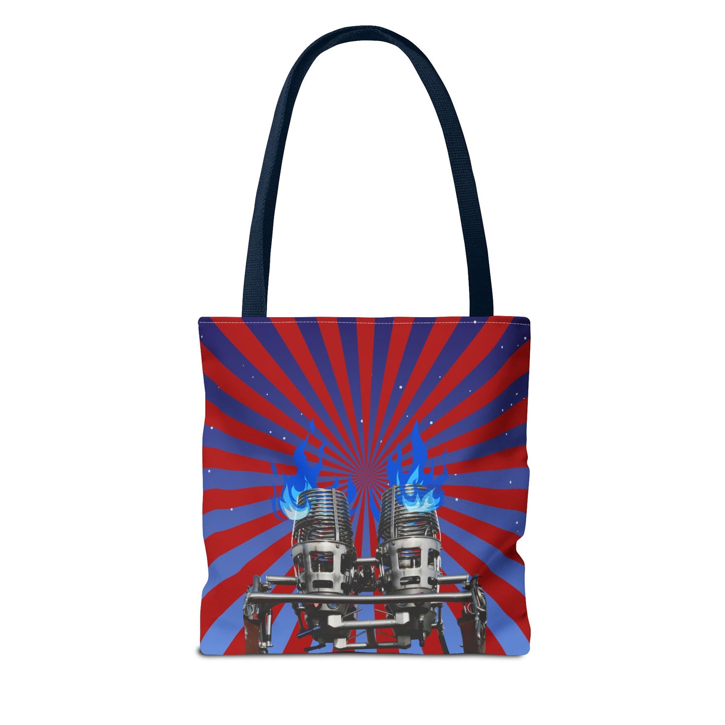 Burner Burst Tote Bag