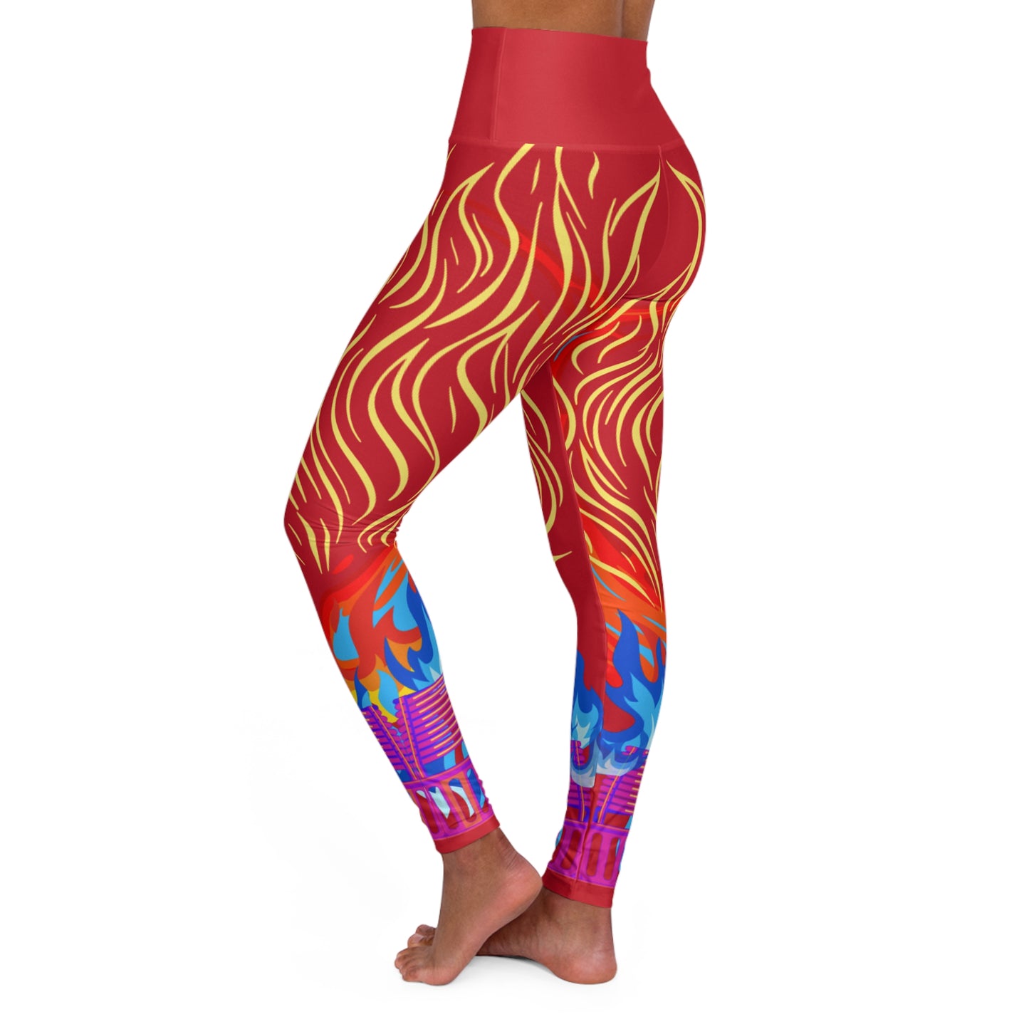 Sunset Burners High Waisted Leggings