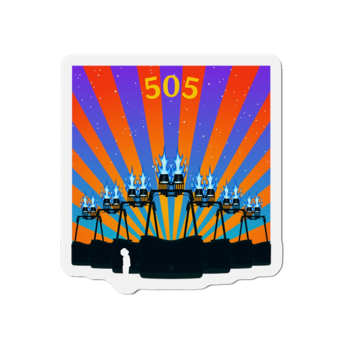 505 Dawn Glow Magnet