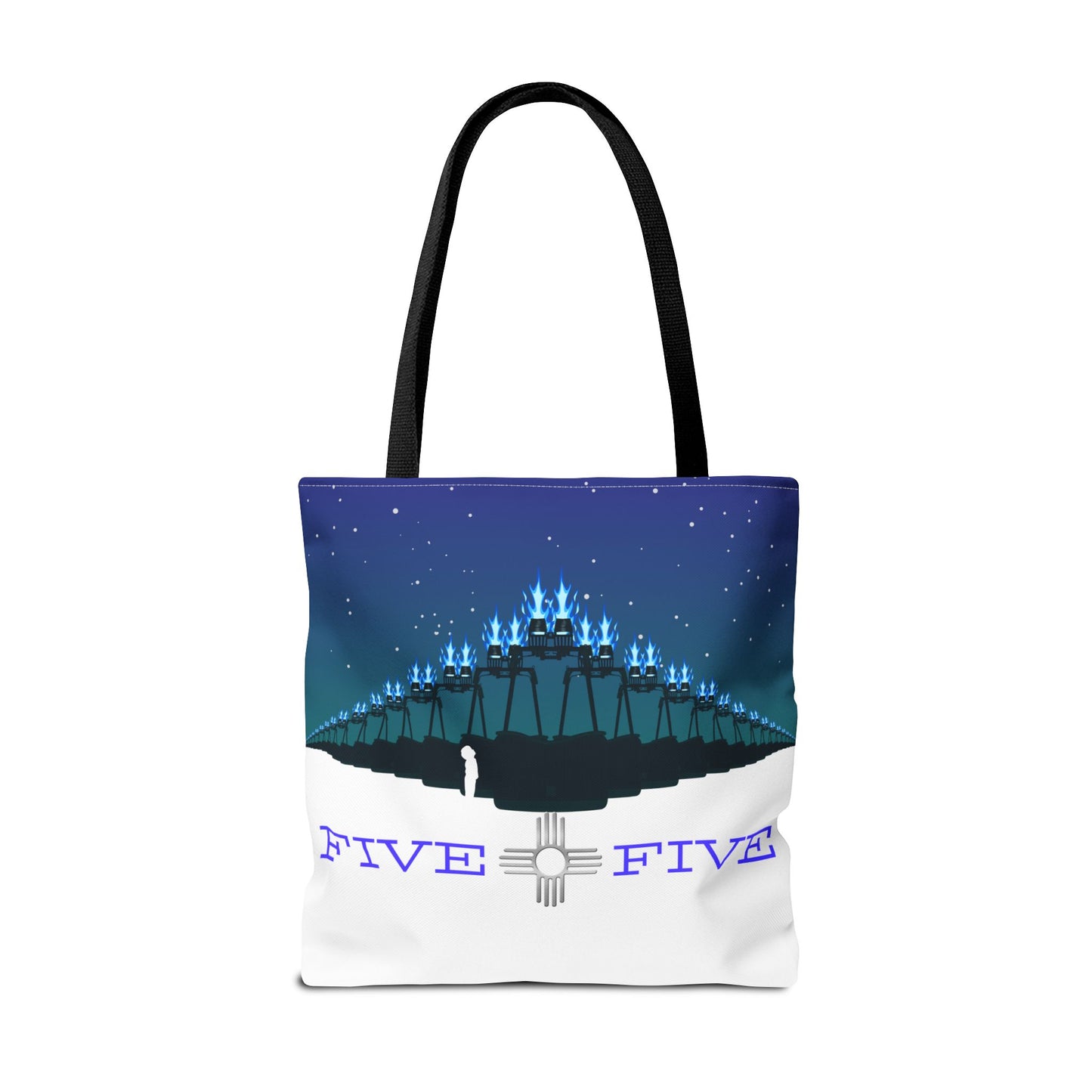 505 Evening Burn Tote Bag