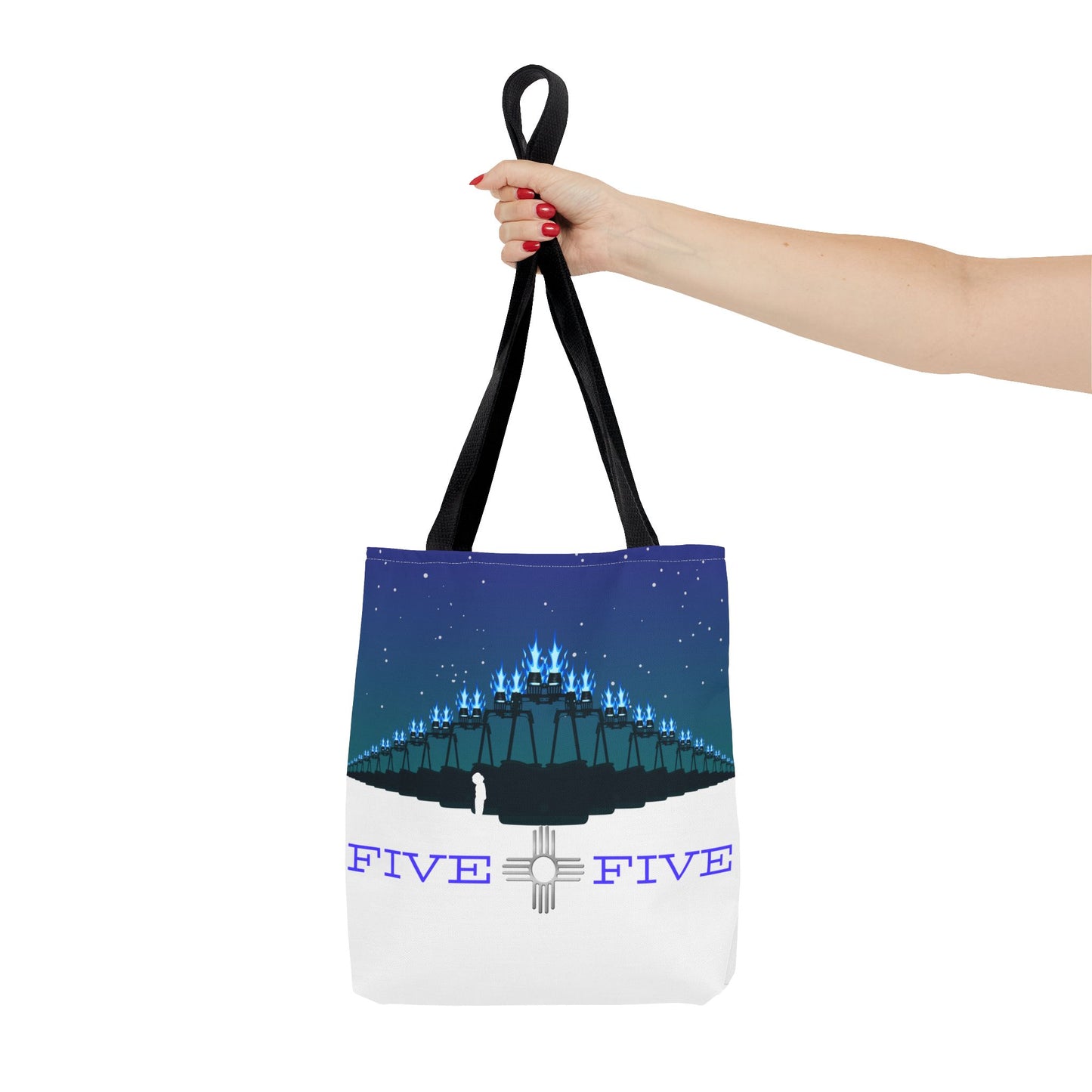 505 Evening Burn Tote Bag