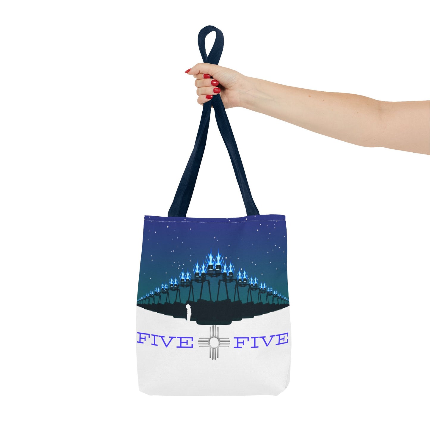 505 Evening Burn Tote Bag