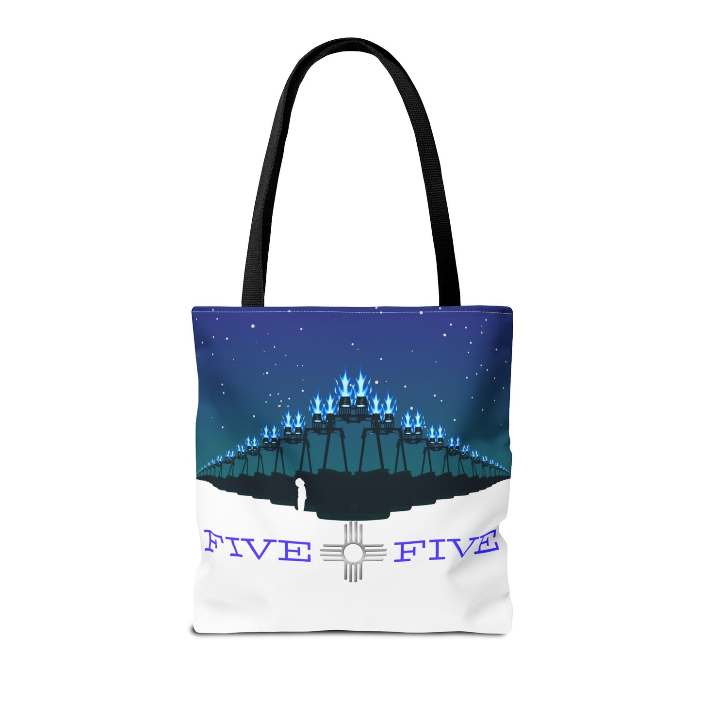 505 Evening Burn Tote Bag