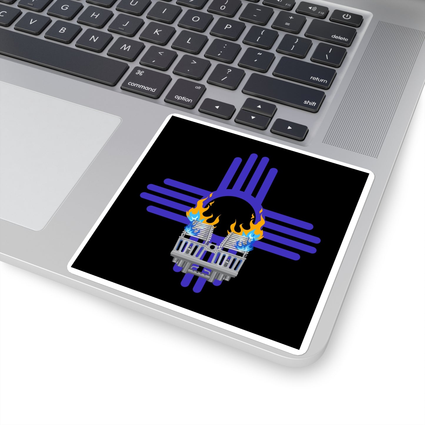 NM Burners Square Sticker