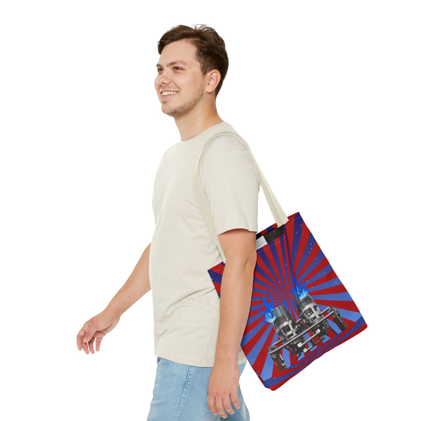 Burner Burst Tote Bag