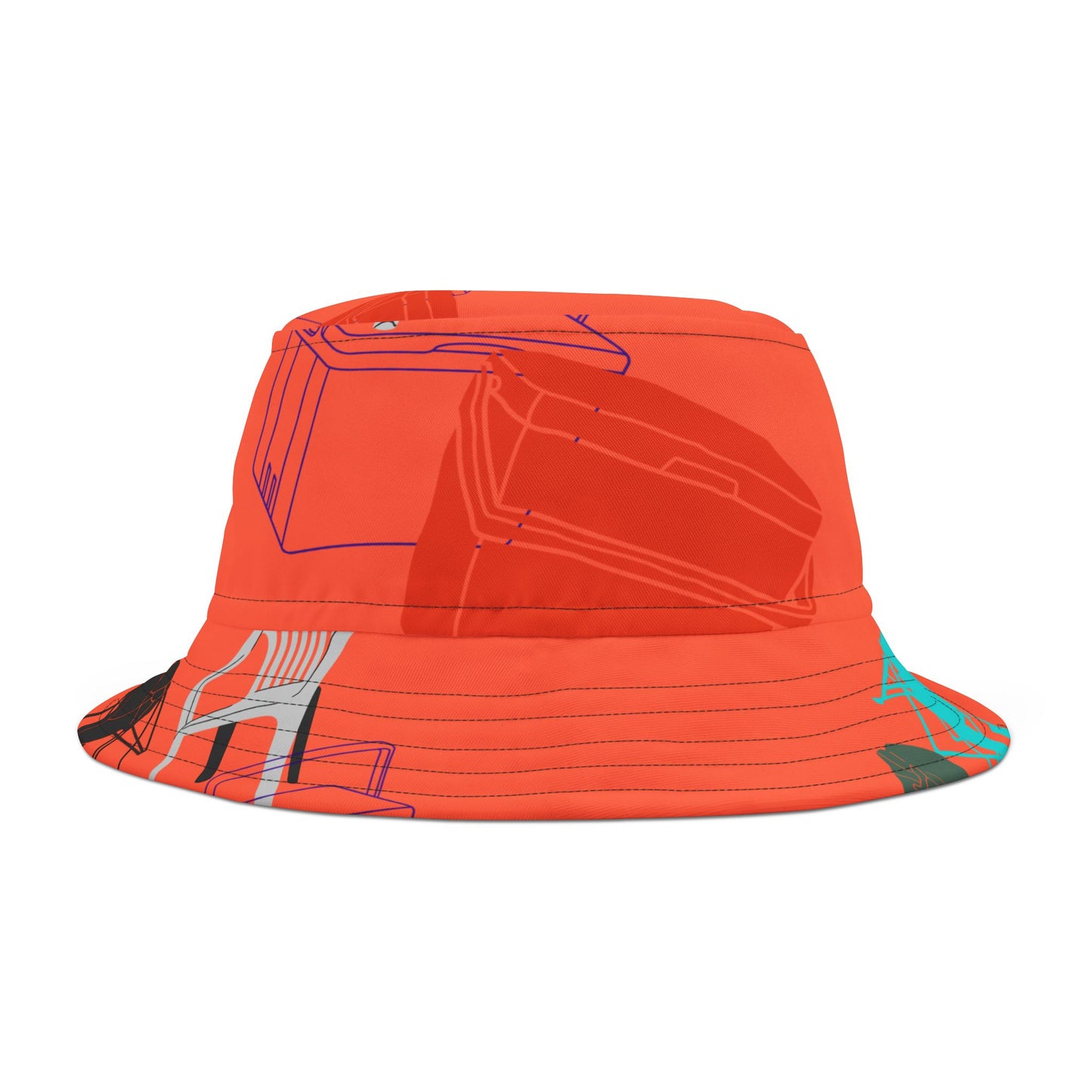 Tailgate Bucket Hat, Keen Peach