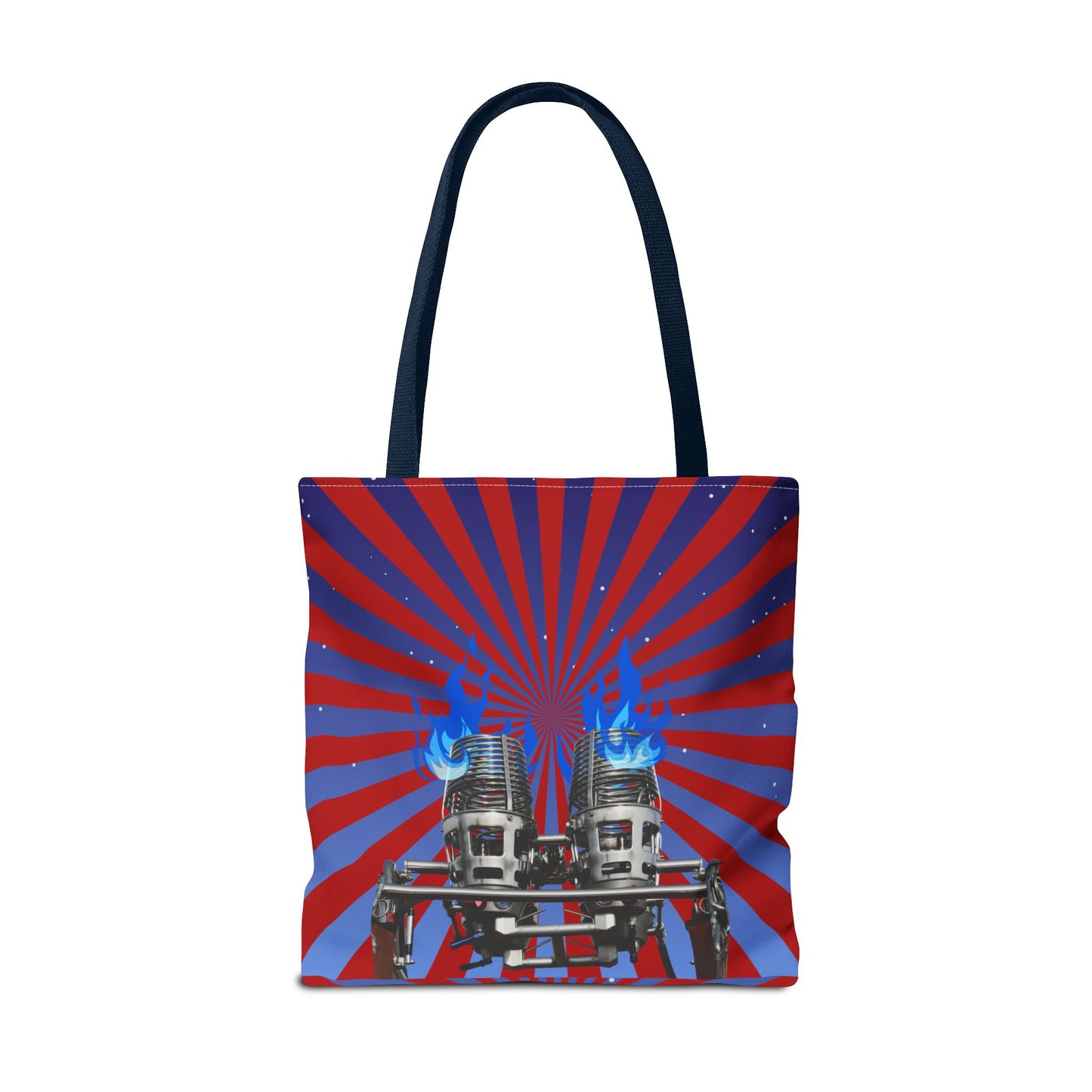 Burner Burst Tote Bag