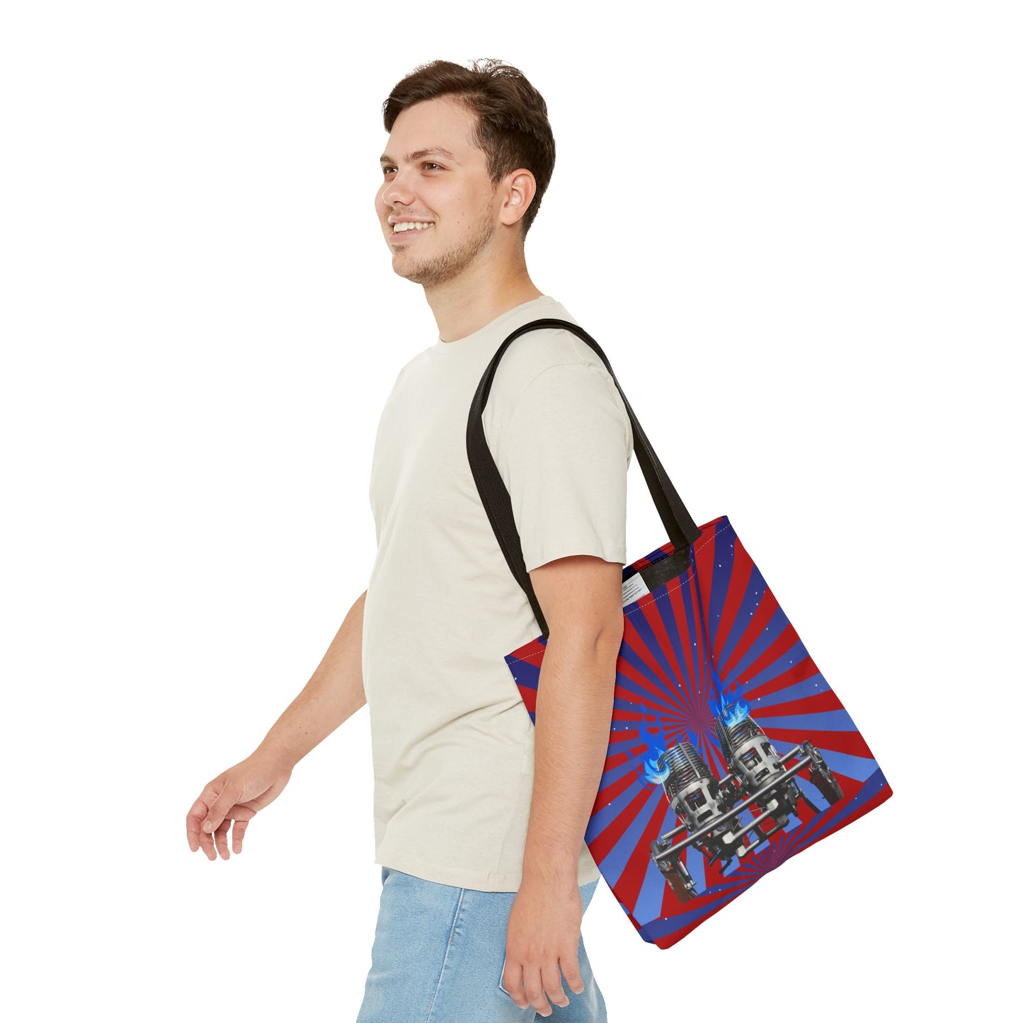 Burner Burst Tote Bag