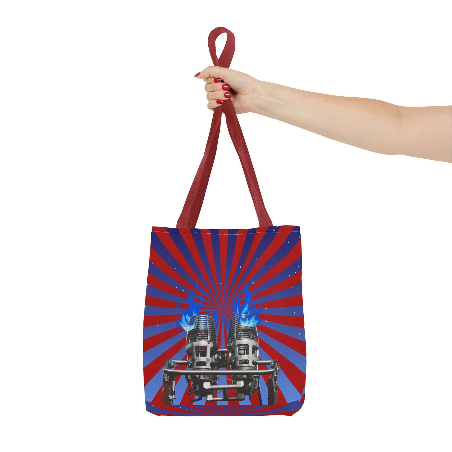 Burner Burst Tote Bag
