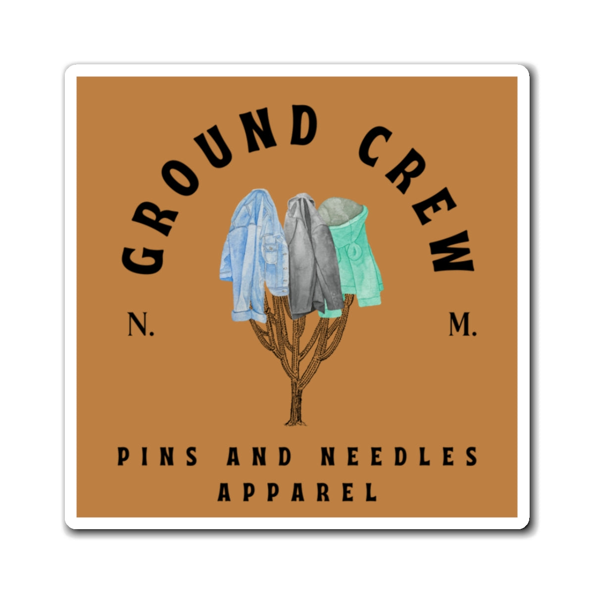 Ground Crew Magnet