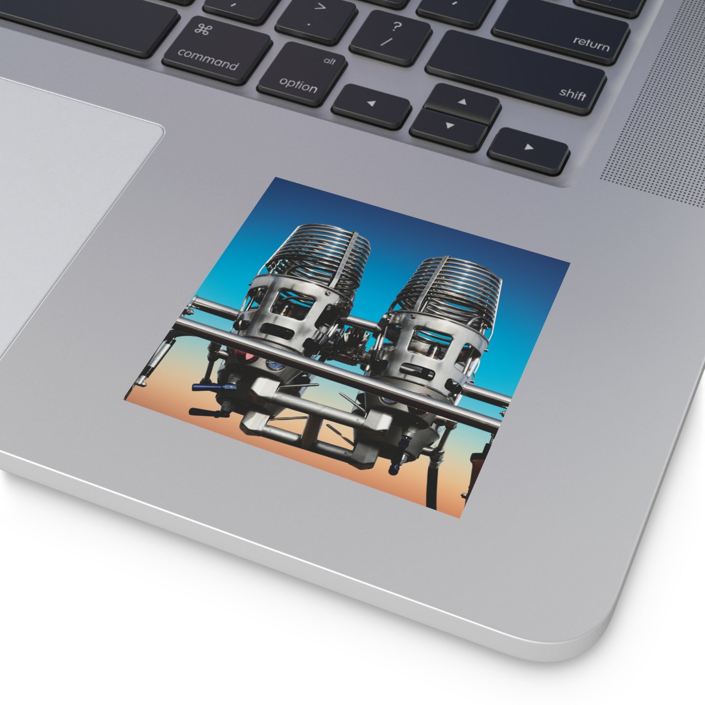 Double Burner Sticker