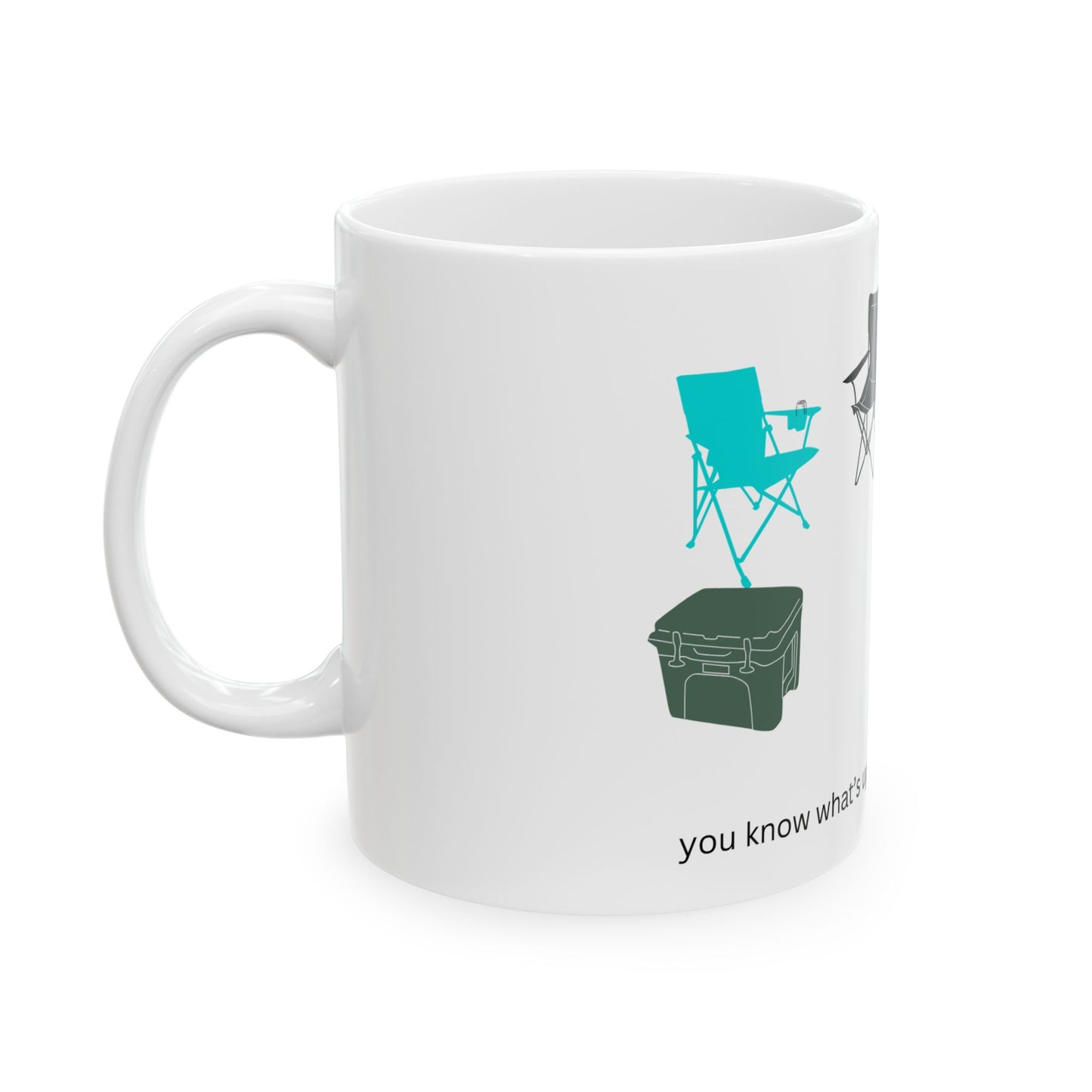 You Know What's Up Tailgate Ceramic Mug