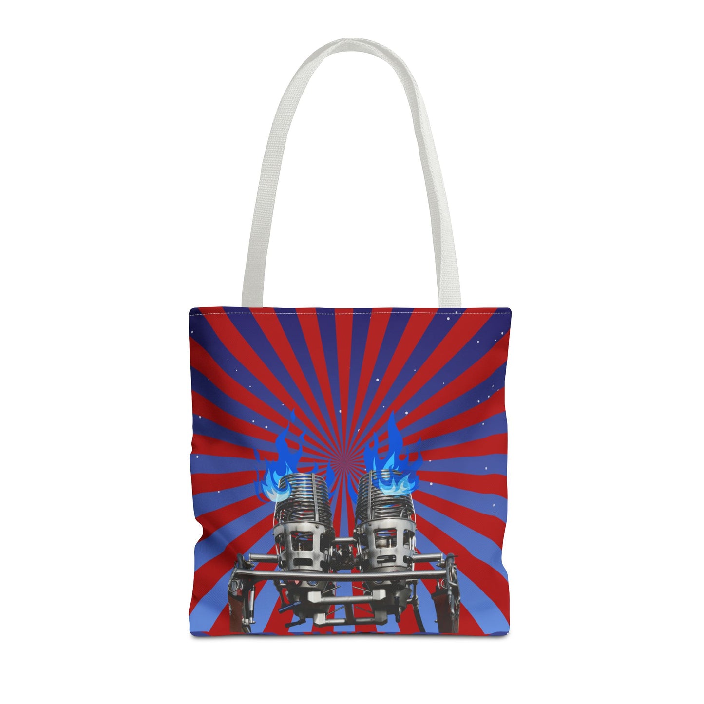 Burner Burst Tote Bag