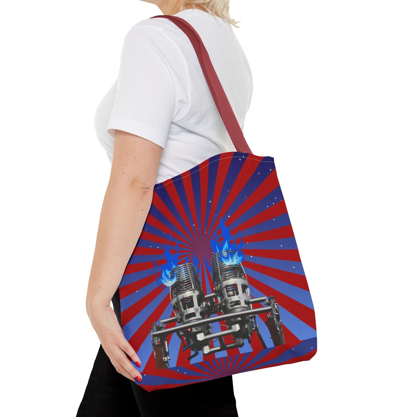 Burner Burst Tote Bag