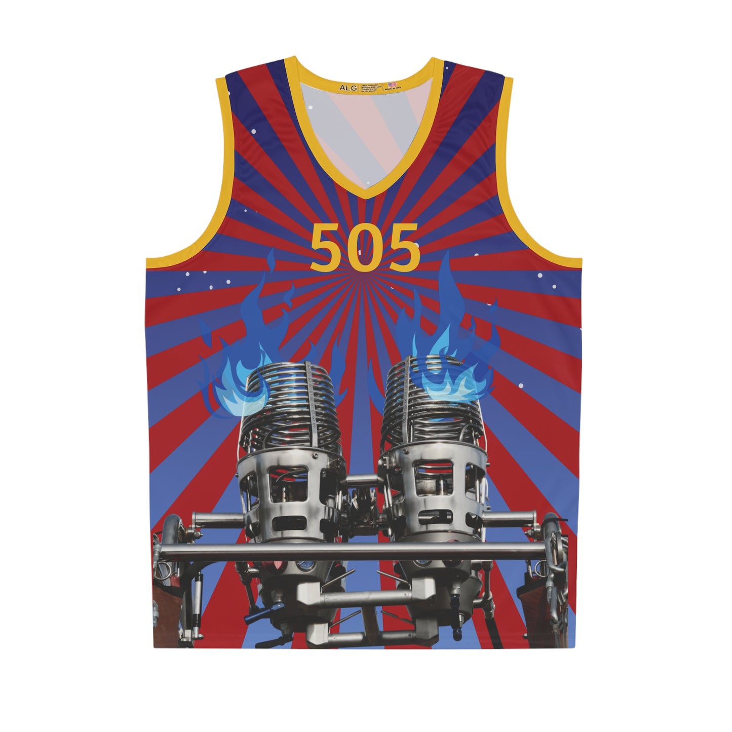 Burner Burst Basketball Jersey