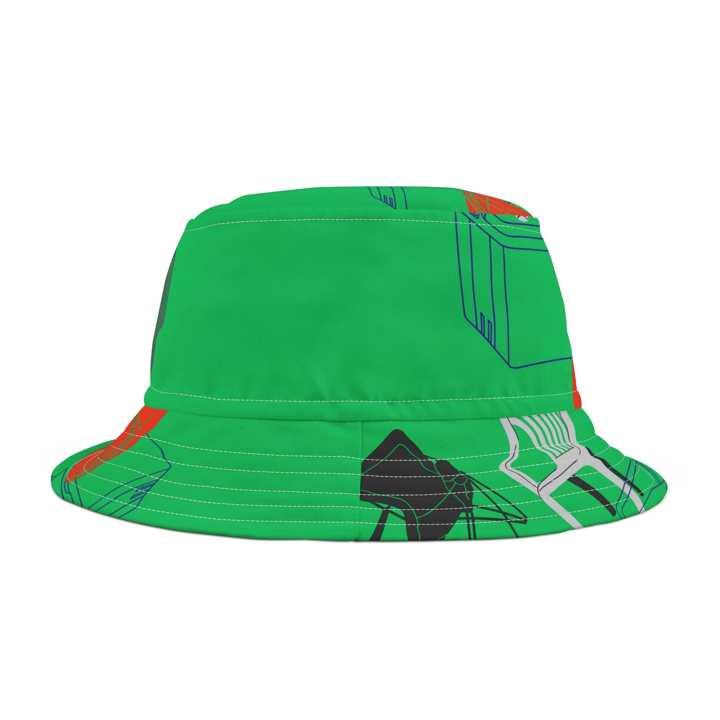 Tailgate Bucket Hat, Mini Golf Green