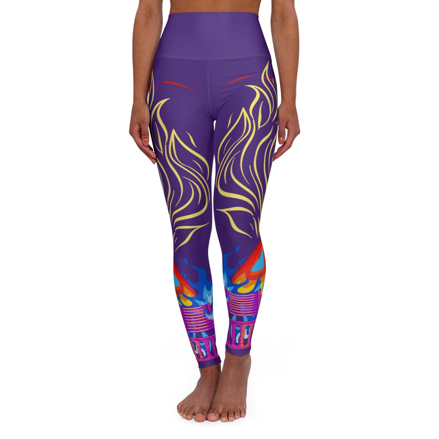 Night Glow High Waisted Leggings