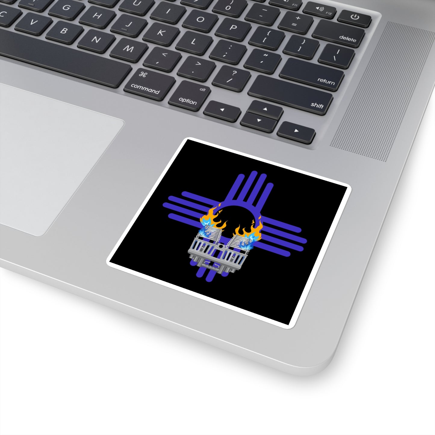 NM Burners Square Sticker
