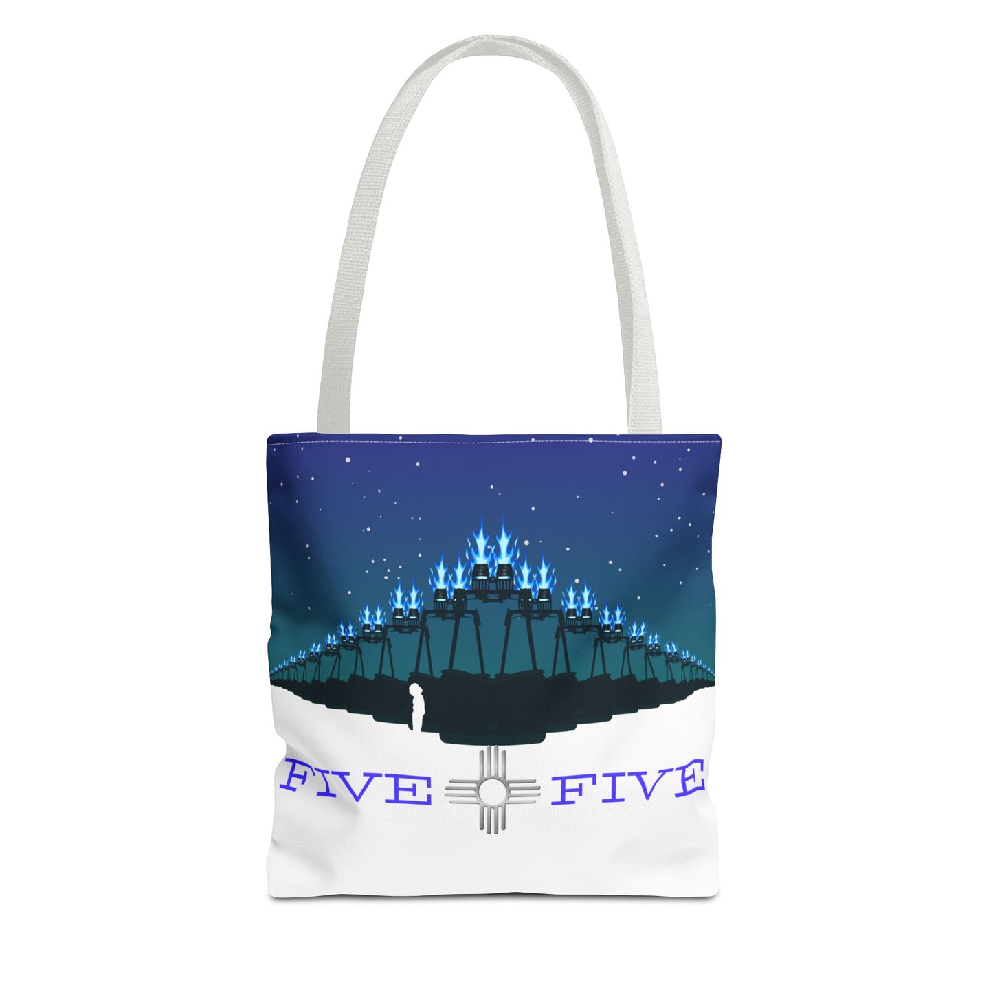 505 Evening Burn Tote Bag