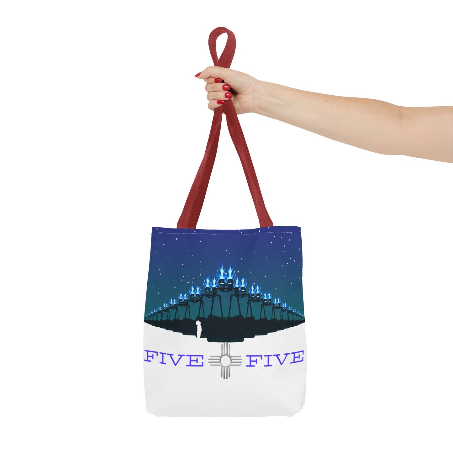 505 Evening Burn Tote Bag